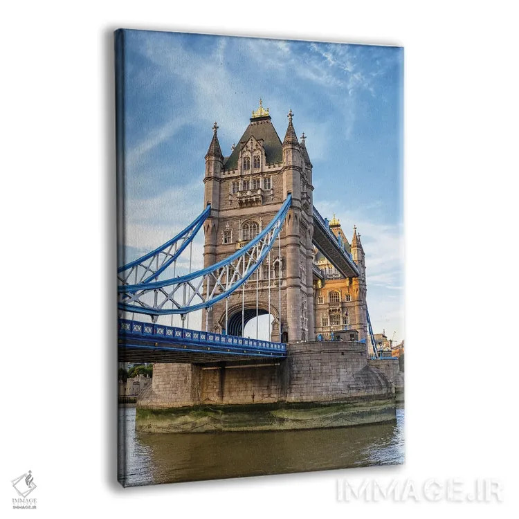 تابلو دکوراتیو London,پل تاور از سمت ساحل جنوبی، لندن اثر جین ریکس - نمای پرسپکتیو محصول