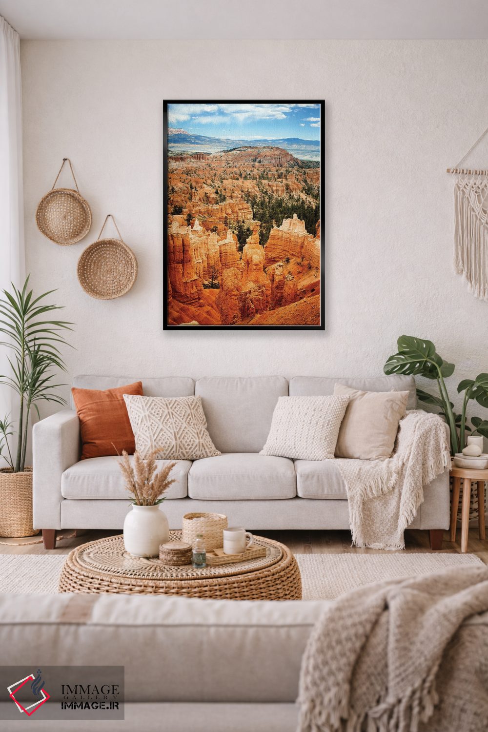 تابلو دکوراتیو Usa,پارک ملی برایس کنیون اثر جین ریکس - D4B