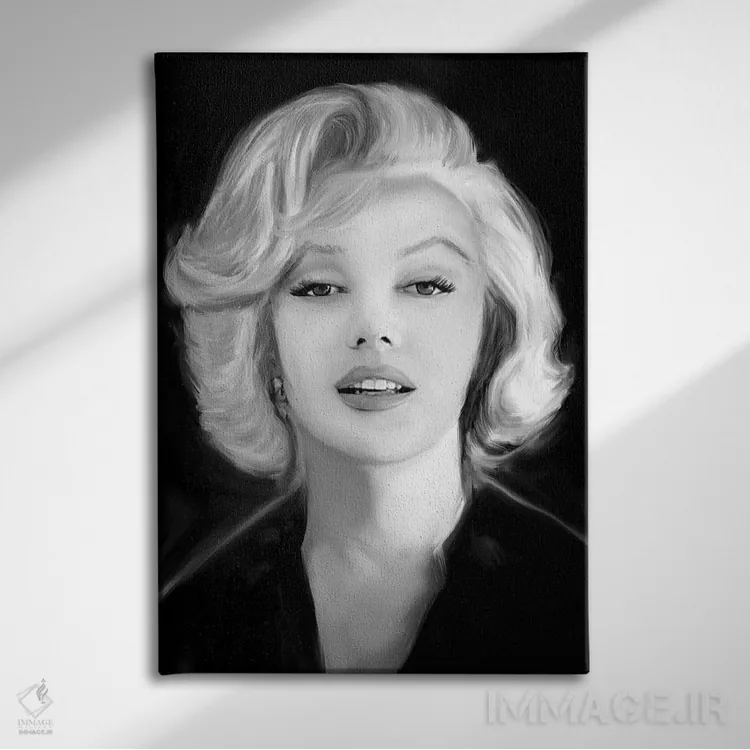 تابلو دکوراتیو نجوای مرلین اثر جری مایکلز - نمای روبهرو روی دیوار