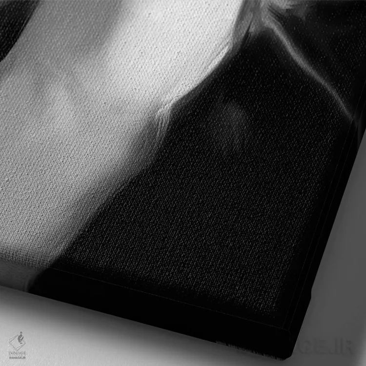 تابلو دکوراتیو نجوای مرلین اثر جری مایکلز - نمای نزدیک بافت بوم