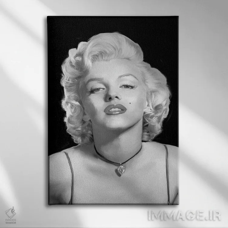 تابلو دکوراتیو نگاه عاشقانه اثر جری مایکلز - نمای روبهرو روی دیوار