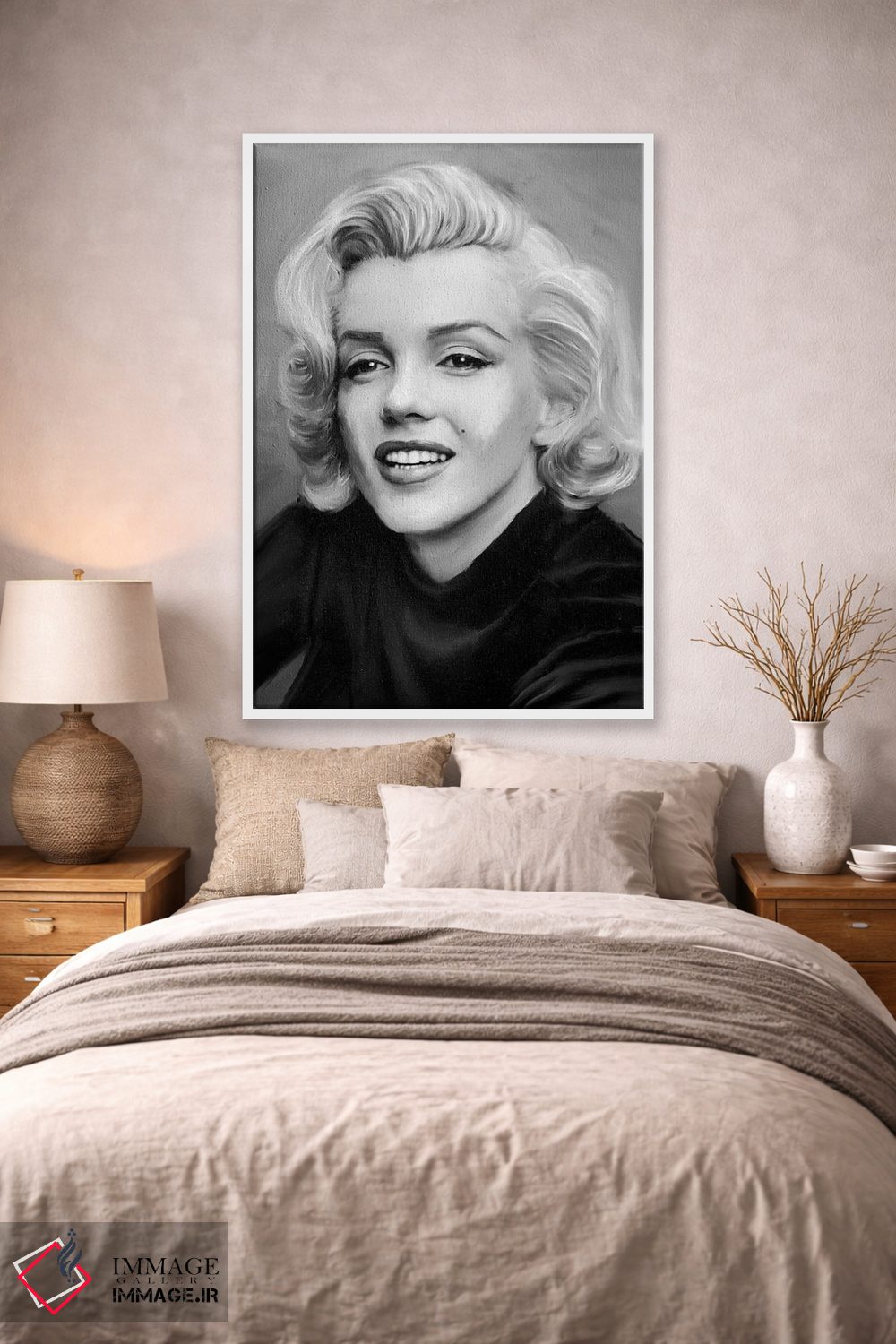 تابلو دکوراتیو لبخند اثر جری مایکلز - D1W