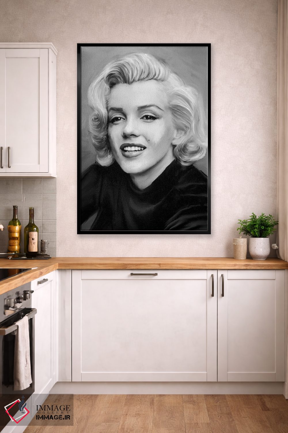 تابلو دکوراتیو لبخند اثر جری مایکلز - D2B