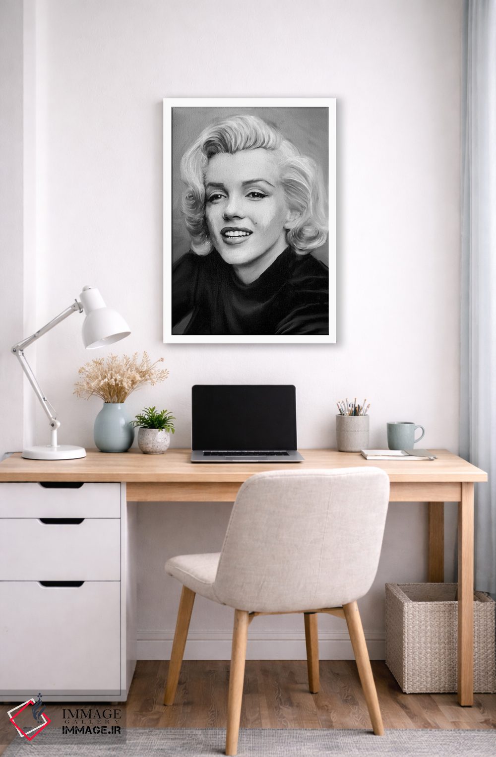 تابلو دکوراتیو لبخند اثر جری مایکلز - D5W