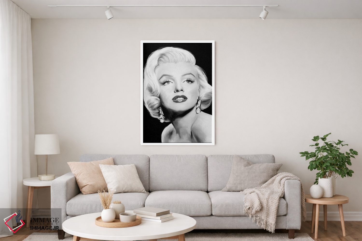 تابلو دکوراتیو B&W,گرد و غبار ستاره ای اثر جری مایکلز - D2W