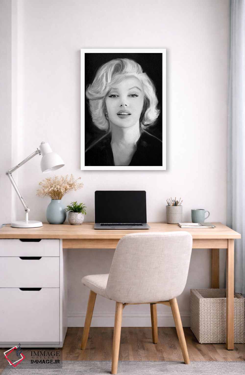 تابلو دکوراتیو نجوای مرلین اثر جری مایکلز - D4W