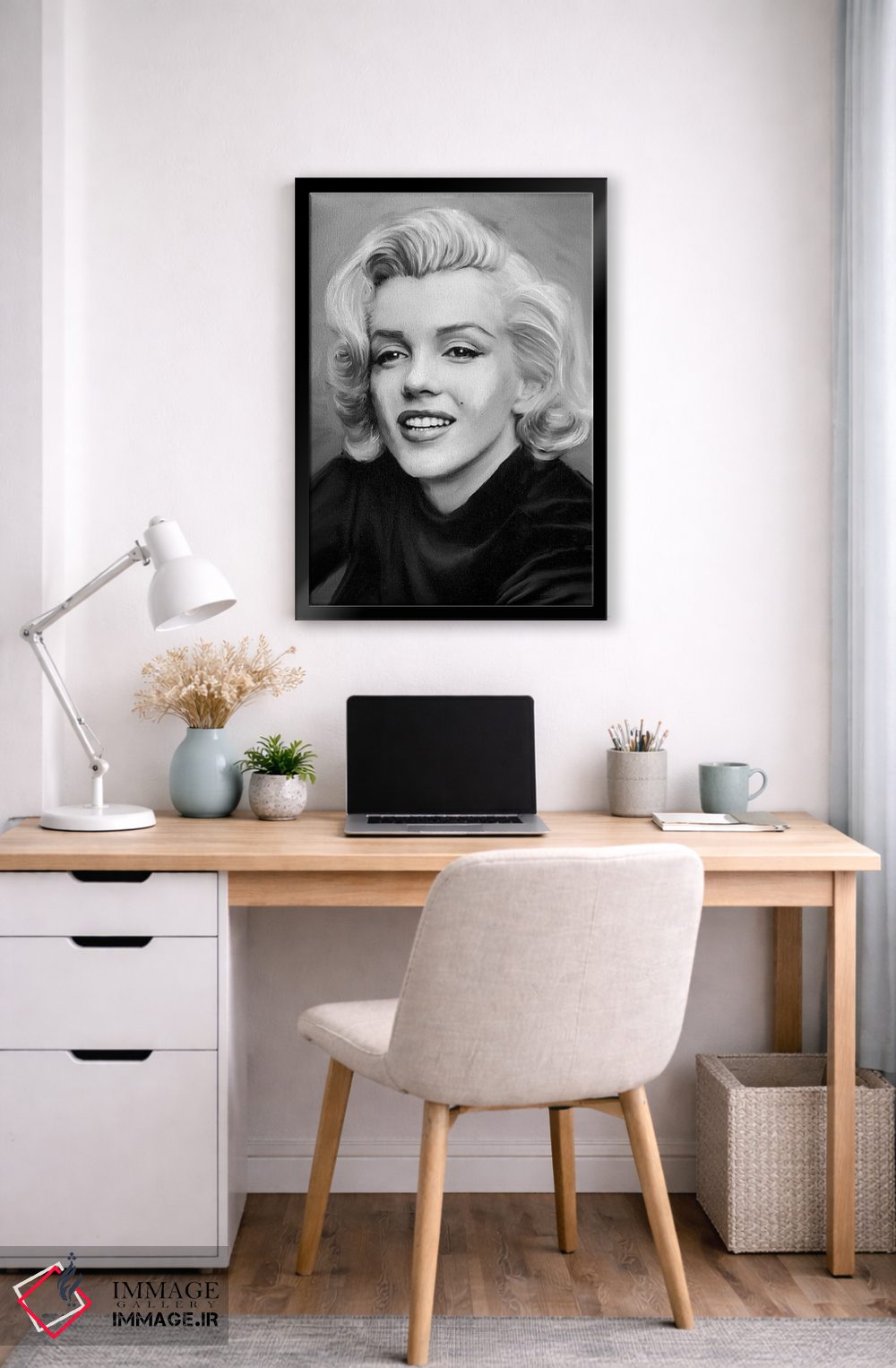 تابلو دکوراتیو لبخند اثر جری مایکلز - D6B