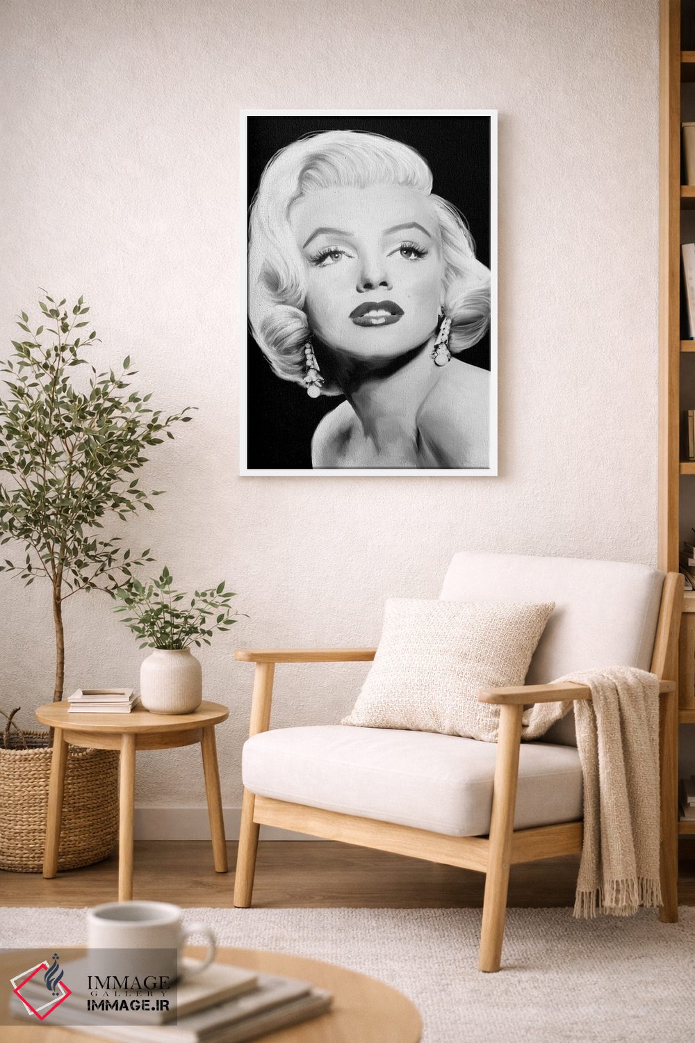 تابلو دکوراتیو B&W,گرد و غبار ستاره ای اثر جری مایکلز - D4W