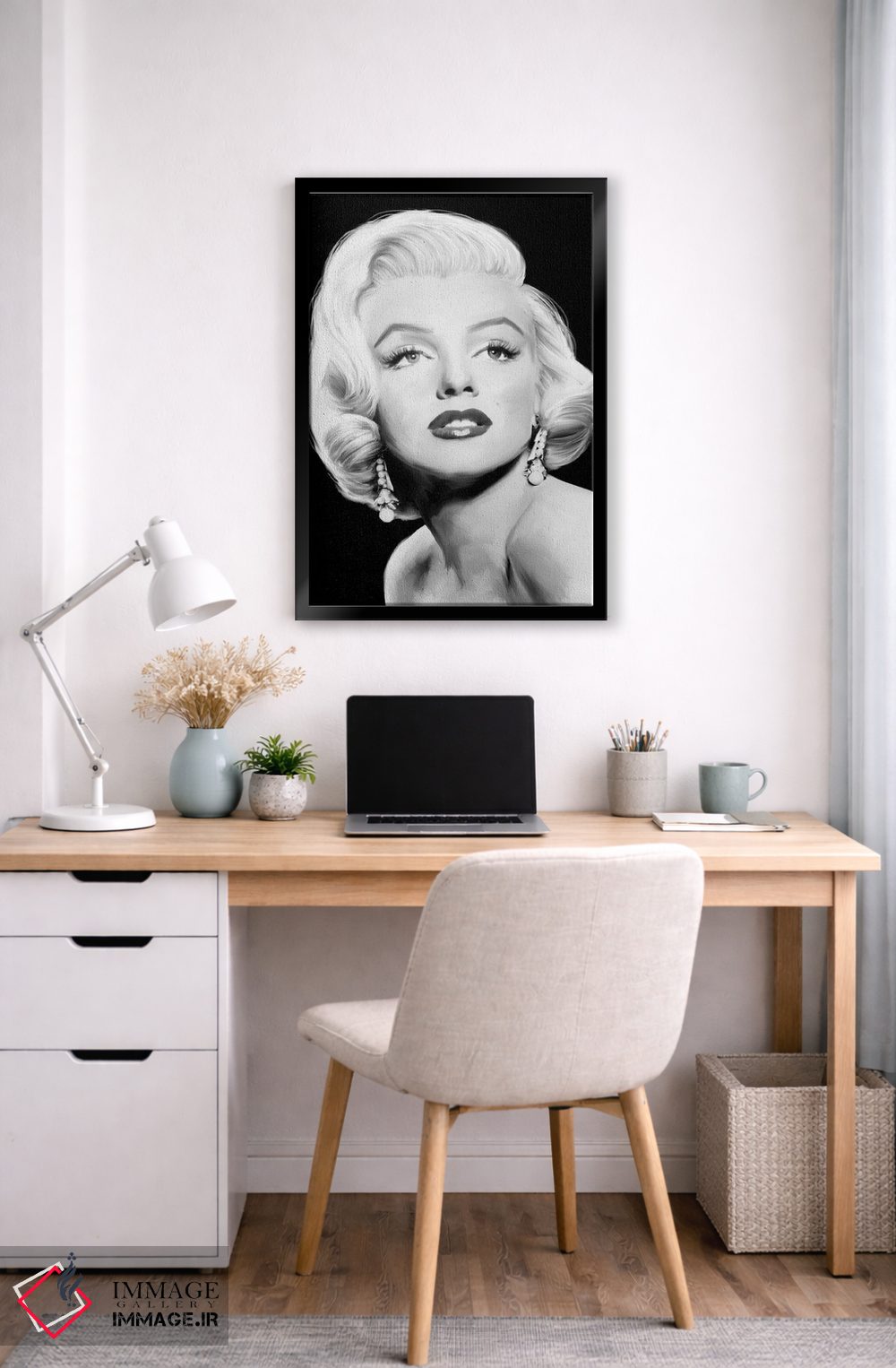 تابلو دکوراتیو B&W,گرد و غبار ستاره ای اثر جری مایکلز - D6B