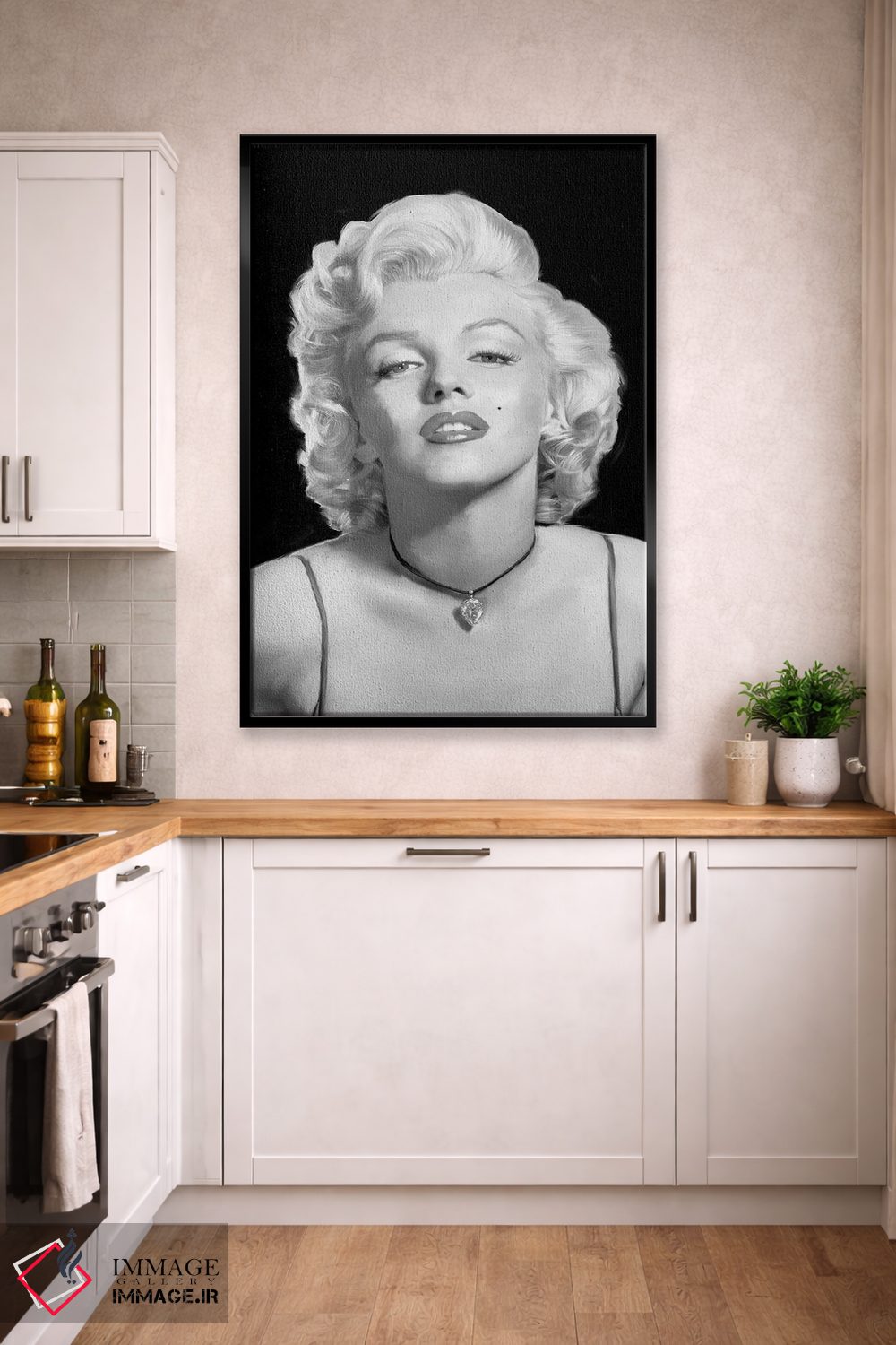 تابلو دکوراتیو نگاه عاشقانه اثر جری مایکلز - D2B