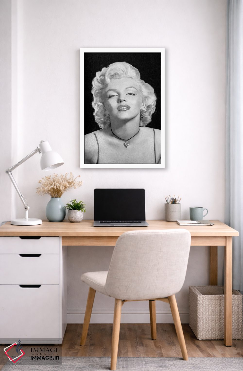 تابلو دکوراتیو نگاه عاشقانه اثر جری مایکلز - D4W