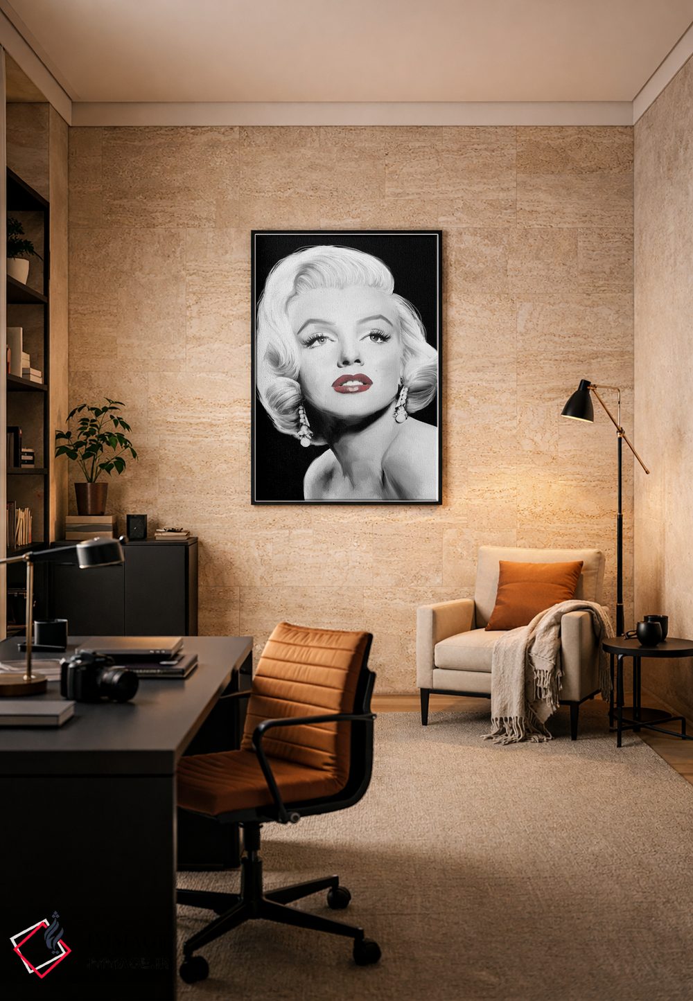 تابلو دکوراتیو گرد و غبار ستاره ای اثر جری مایکلز - D6B