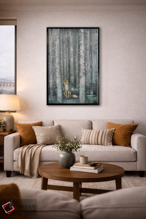 تابلو دکوراتیو رنار روباه اثر جو رام - D4B