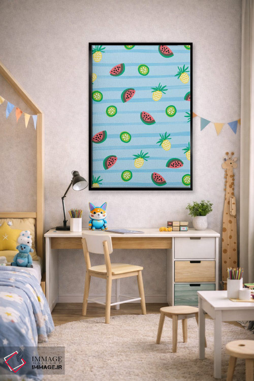 تابلو دکوراتیو در زمان جزیره اثر جسیکا بروگینک - D2B