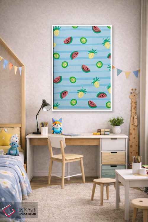 تابلو دکوراتیو در زمان جزیره اثر جسیکا بروگینک - D1W