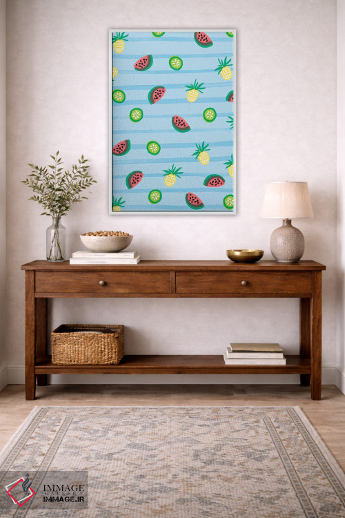 تابلو دکوراتیو در زمان جزیره اثر جسیکا بروگینک - D4W