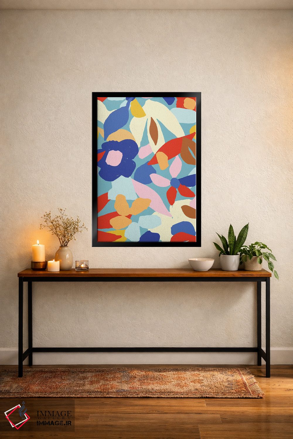 تابلو دکوراتیو درخشان و جسورانه هشتم اثر جسیکا بروگینک - D5B