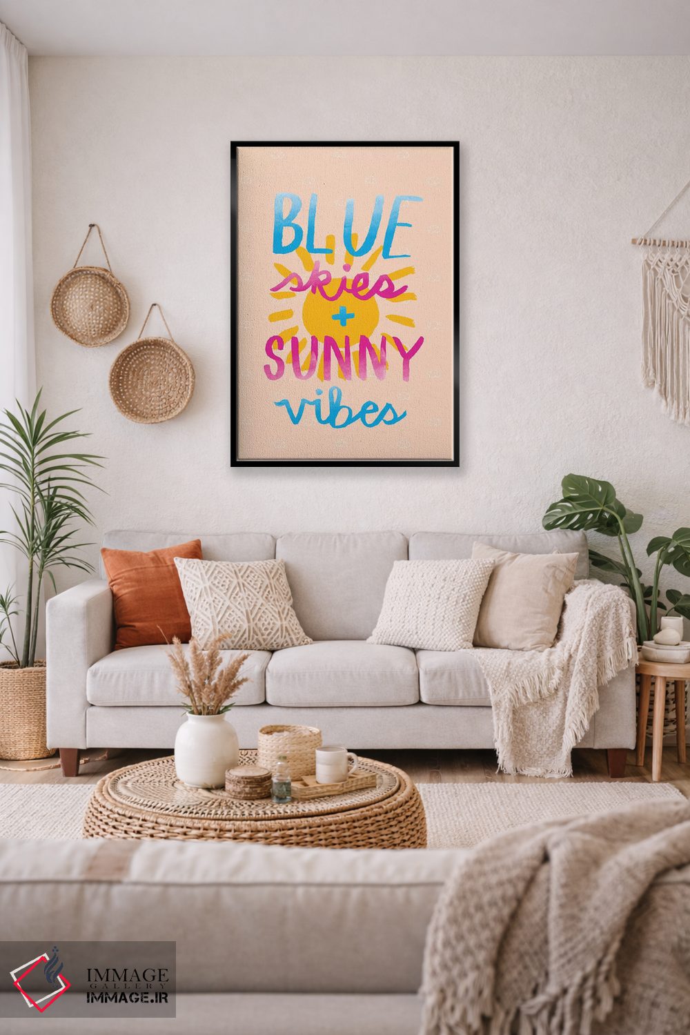 تابلو دکوراتیو در زمان جزیره اثر جسیکا بروگینک - D3B