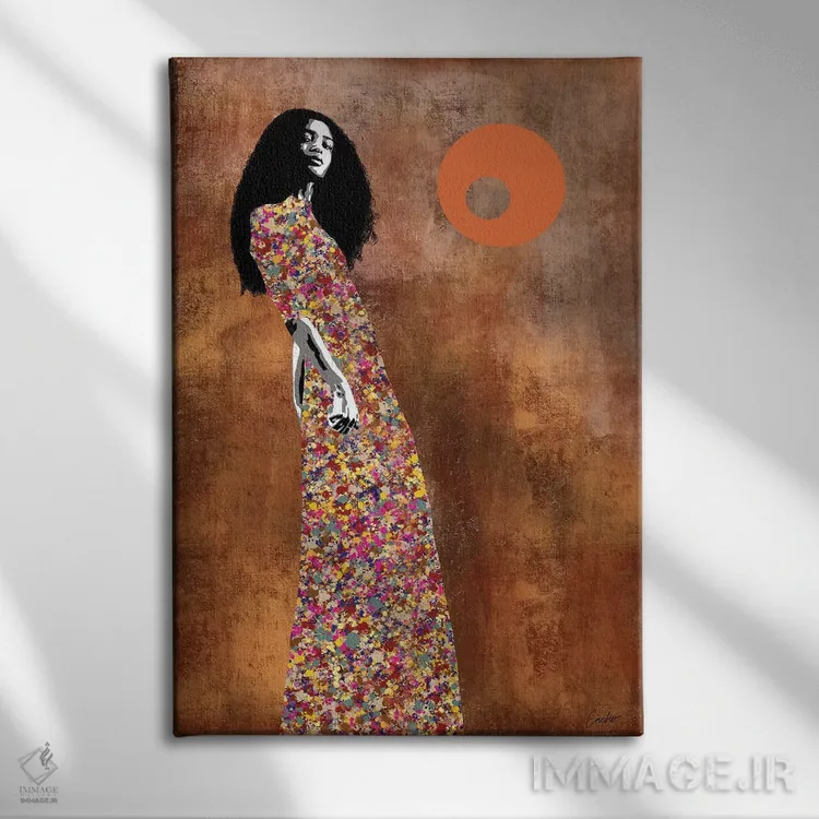 تابلو دکوراتیو منتظر مانده ام اثر خوزه کاچو - نمای روبهرو روی دیوار