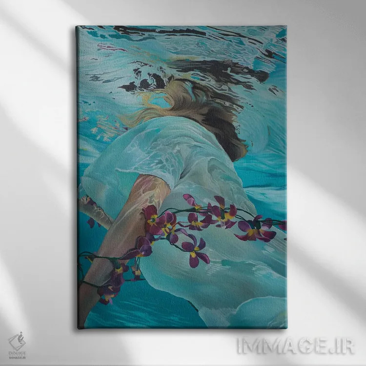 تابلو دکوراتیو پدیدآینده دوم اثر جوزپ مونکادا - نمای روبهرو روی دیوار