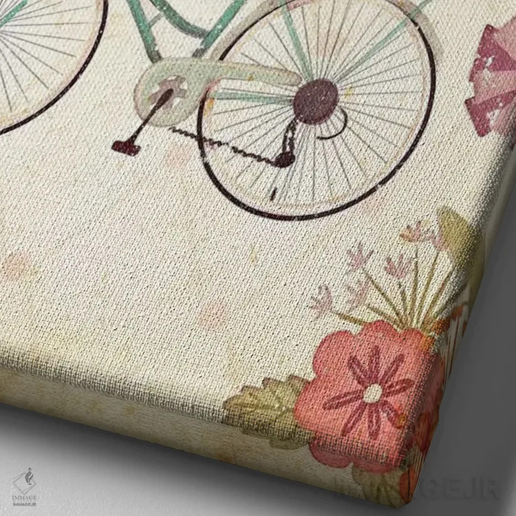 تابلو دکوراتیو از ماجراجویی های زندگی لذت ببر دوم اثر جوزفینا - نمای نزدیک بافت بوم