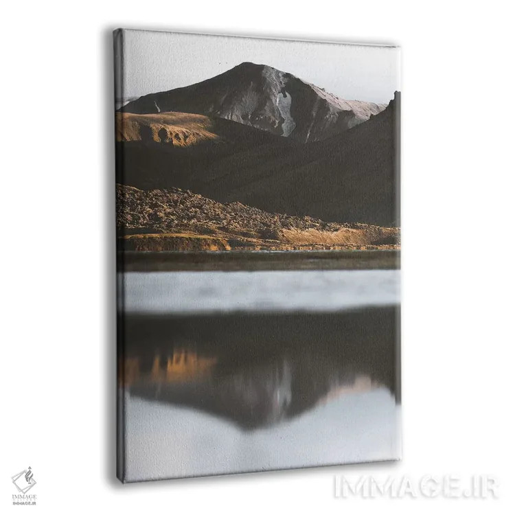 تابلو دکوراتیو جلگه های طلایی اثر جو شاتر - نمای پرسپکتیو محصول