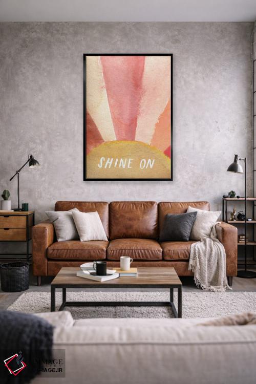 تابلو دکوراتیو غروب گرم پنجم اثر جسیکا بروگینک - D2B