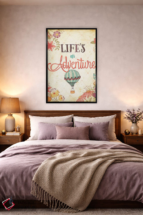 تابلو دکوراتیو از ماجراجویی های زندگی لذت ببر اول اثر جوزفینا - D4B