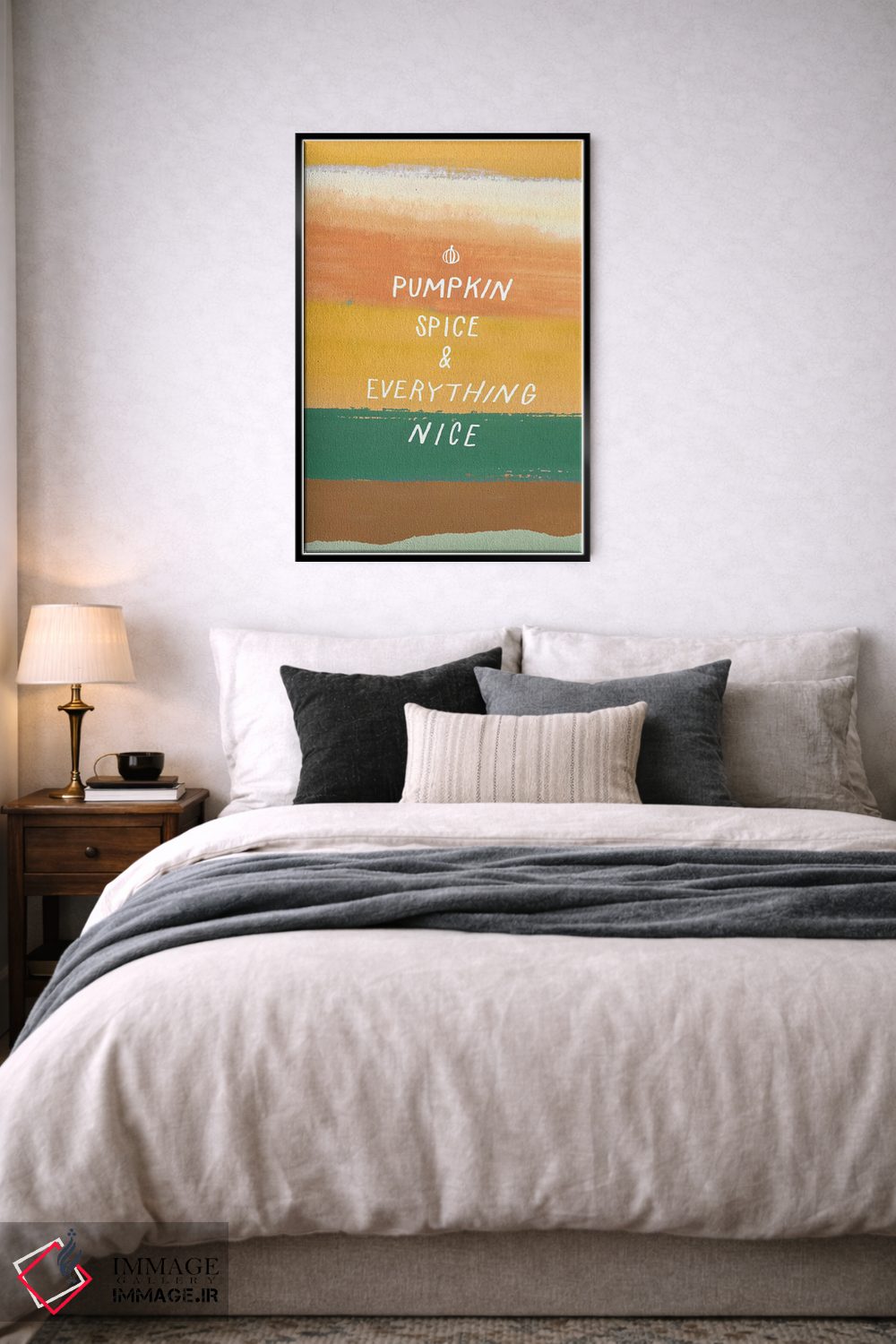 تابلو دکوراتیو ادویه کدو حلوایی اثر جسیکا بروگینک - D6B