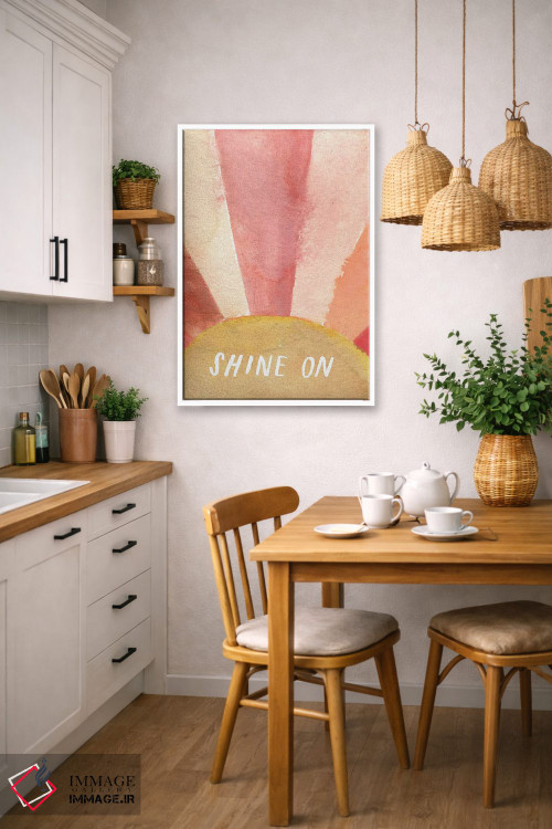 تابلو دکوراتیو غروب گرم پنجم اثر جسیکا بروگینک - D4W