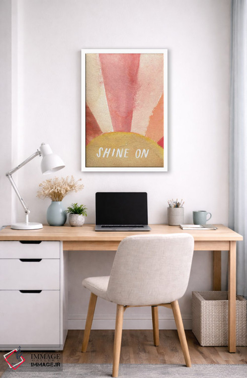 تابلو دکوراتیو غروب گرم پنجم اثر جسیکا بروگینک - D5W