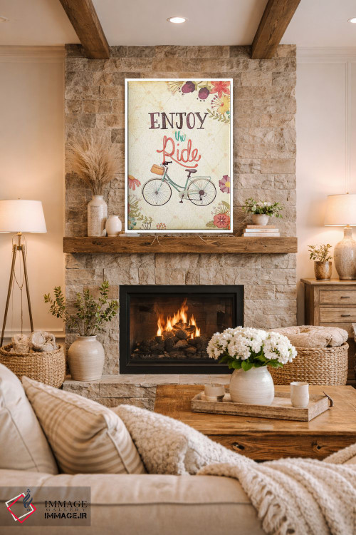 تابلو دکوراتیو از ماجراجویی های زندگی لذت ببر دوم اثر جوزفینا - D1W