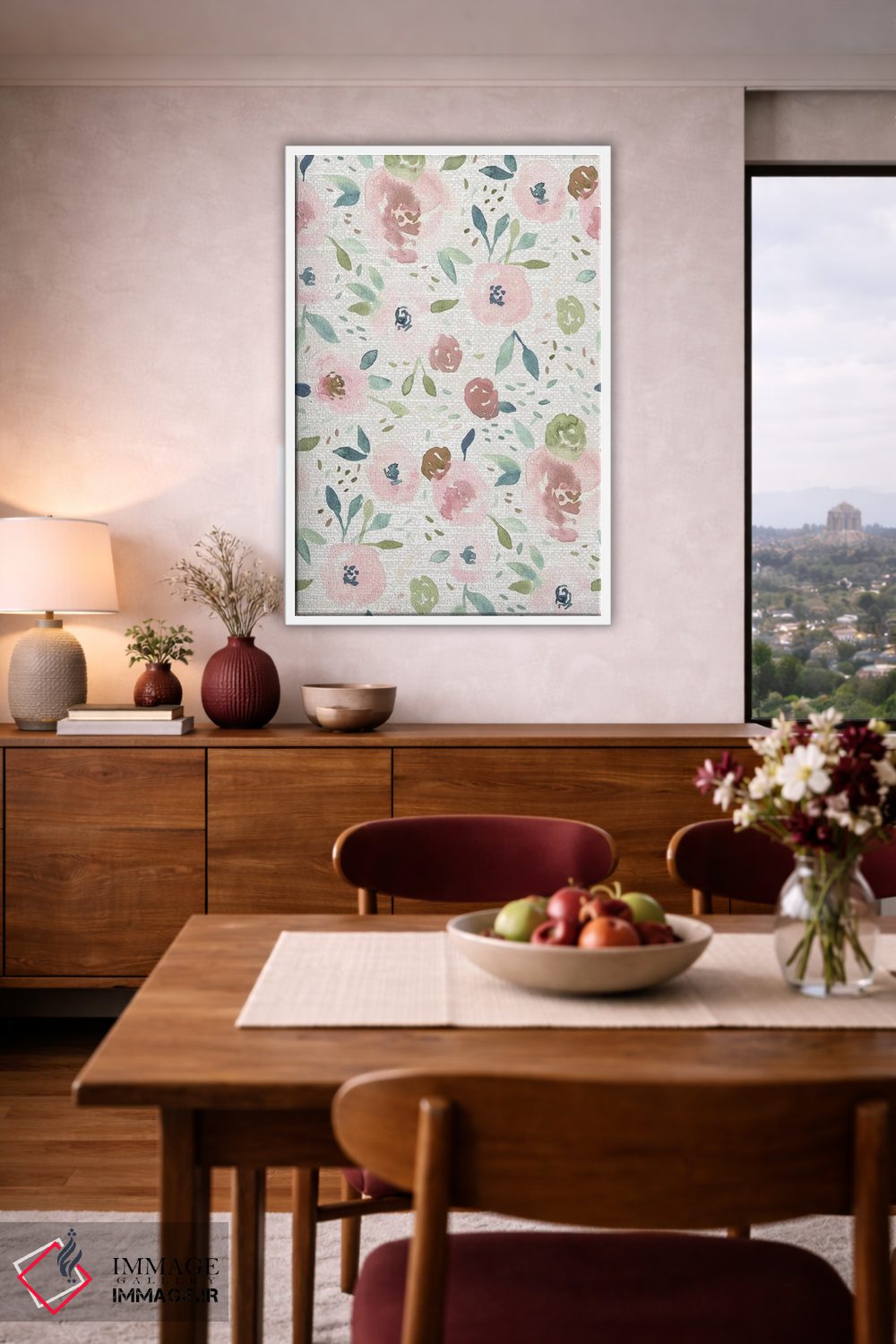 تابلو دکوراتیو باغ مخفی اول اثر جسیکا بروگینک - D2W