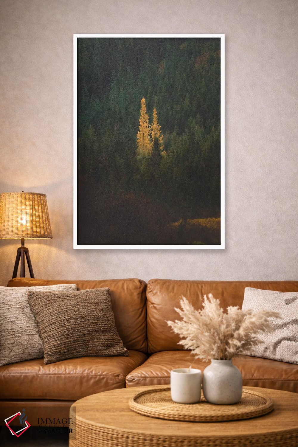 تابلو دکوراتیو نخستین نشانه های پاییز ۲ اثر جو شاتر - D2W