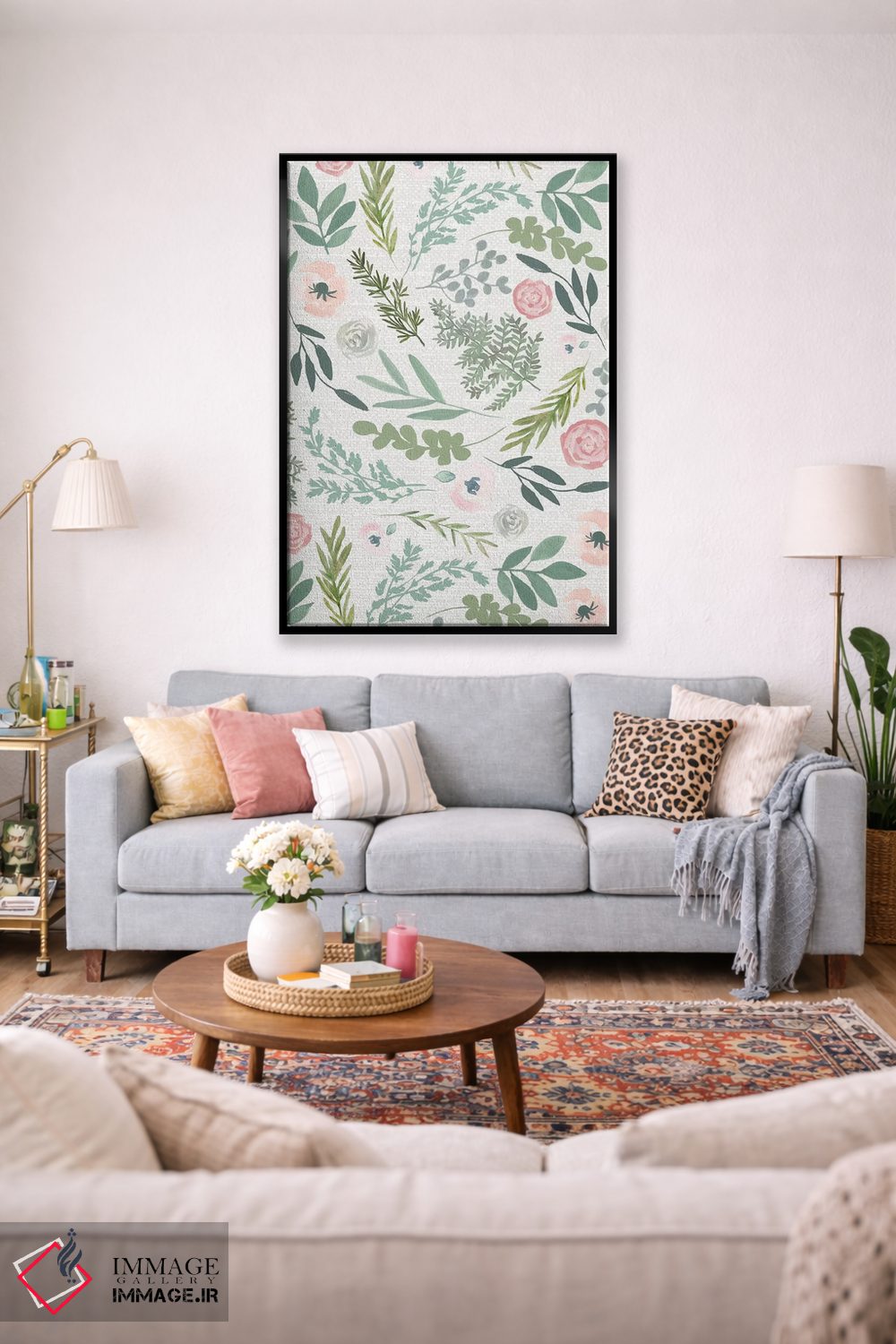 تابلو دکوراتیو باغ مخفی سوم اثر جسیکا بروگینک - D2B