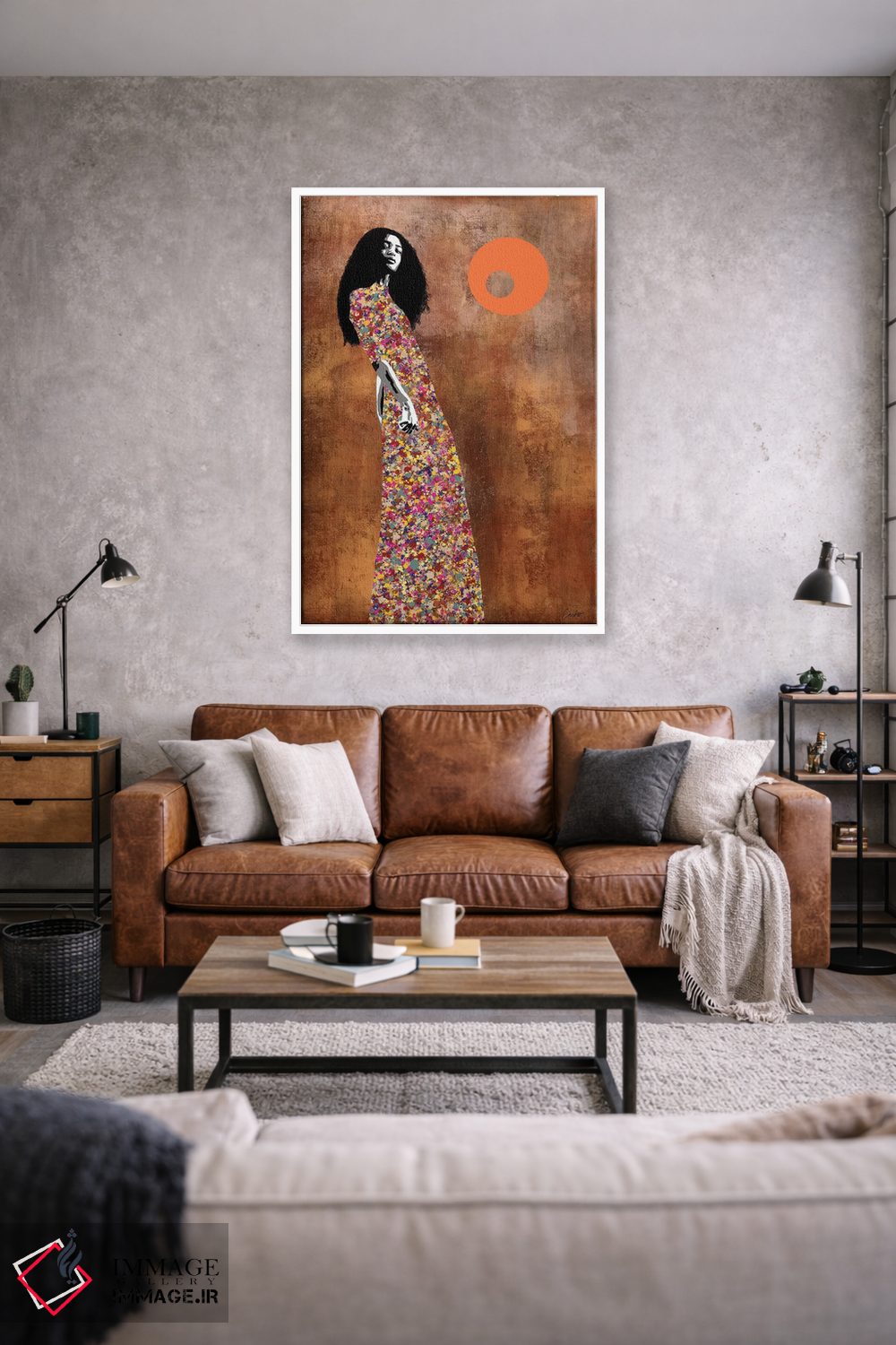 تابلو دکوراتیو منتظر مانده ام اثر خوزه کاچو - D1W