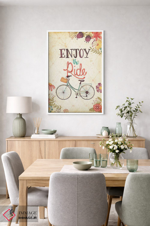 تابلو دکوراتیو از ماجراجویی های زندگی لذت ببر دوم اثر جوزفینا - D6W