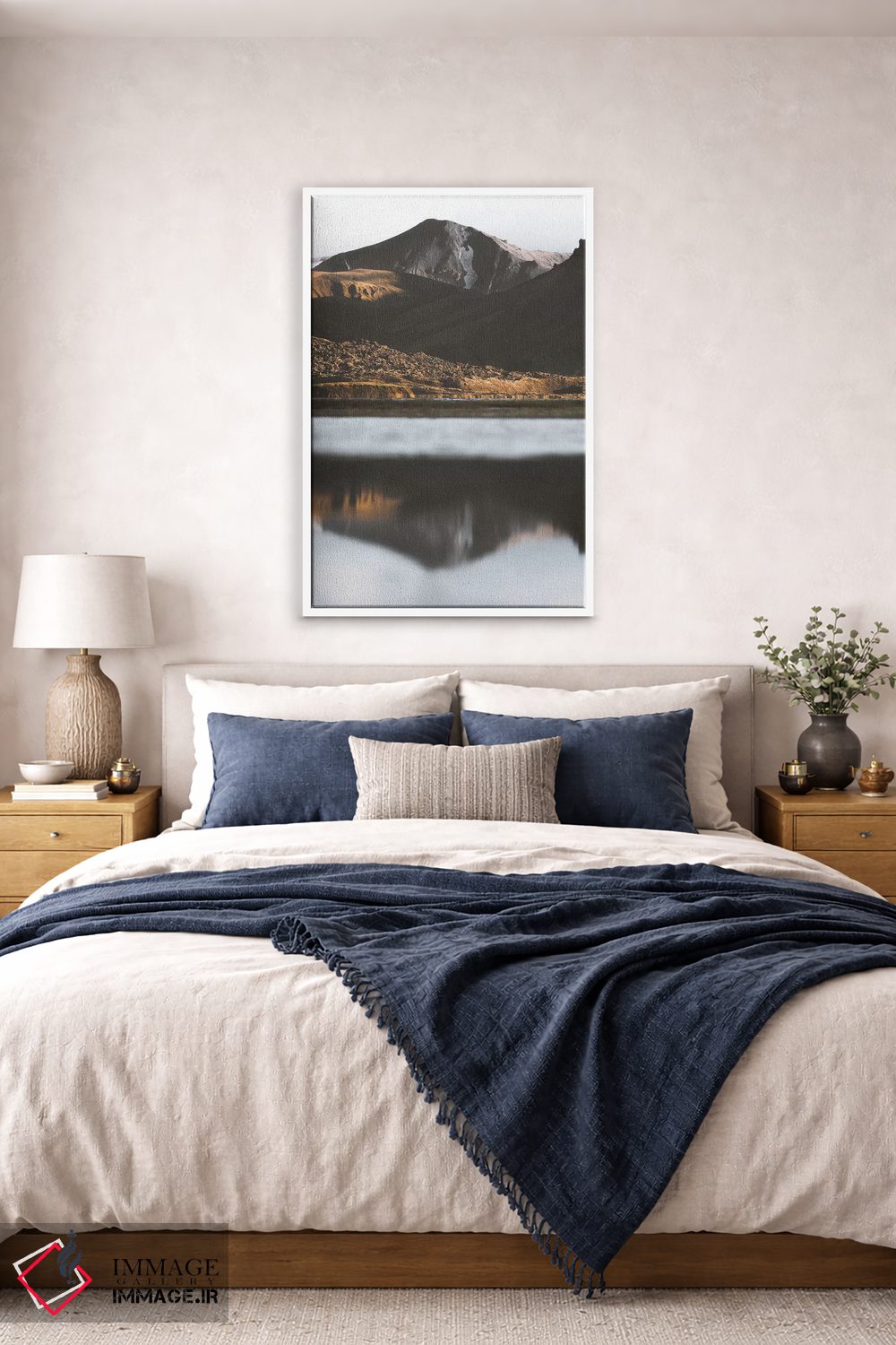 تابلو دکوراتیو جلگه های طلایی اثر جو شاتر - D5W