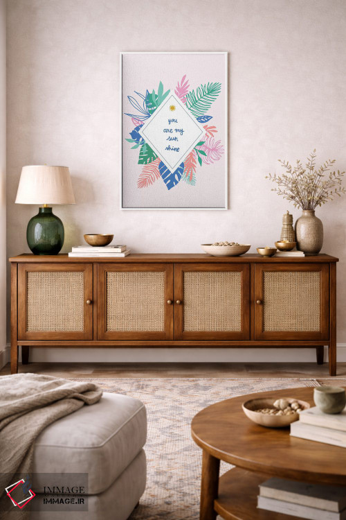 تابلو دکوراتیو بهشت استوایی اثر جسیکا بروگینک - D2W