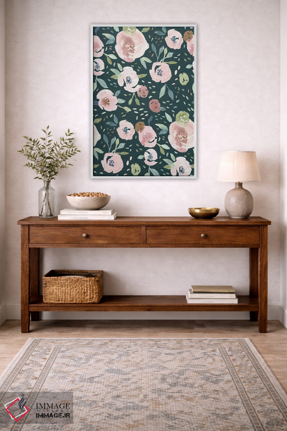 تابلو دکوراتیو باغ مخفی دوم اثر جسیکا بروگینک - D2W