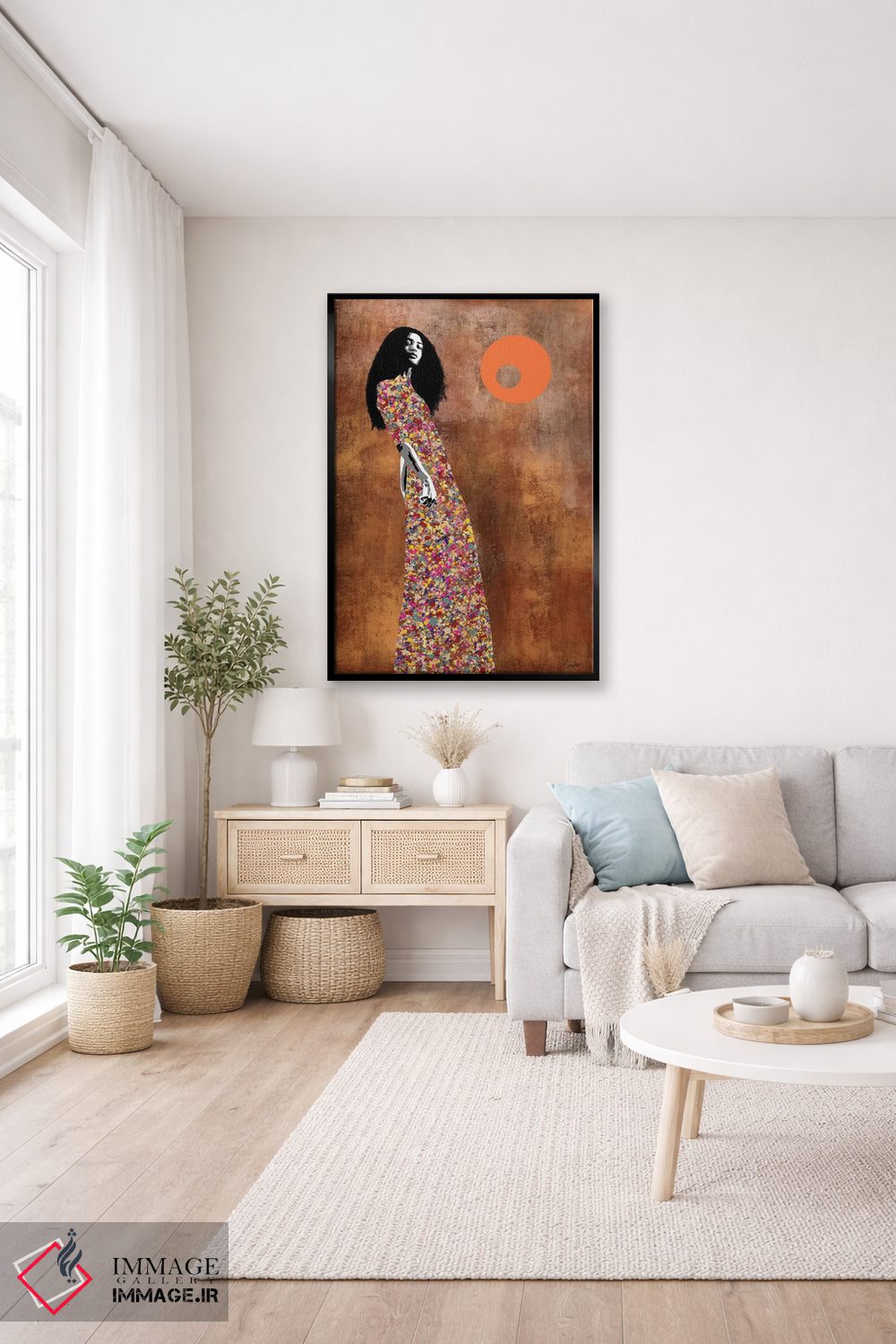 تابلو دکوراتیو منتظر مانده ام اثر خوزه کاچو - D5B