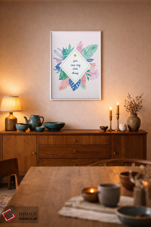 تابلو دکوراتیو بهشت استوایی اثر جسیکا بروگینک - D6W