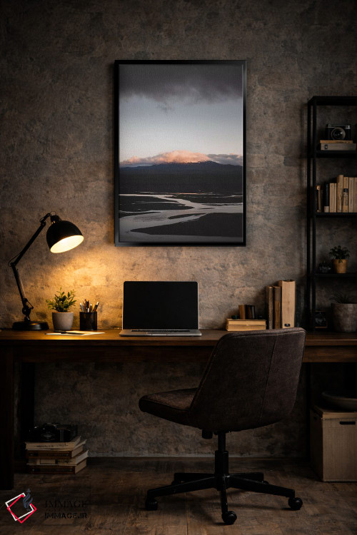 تابلو دکوراتیو هکلا هنگام غروب اثر جو شاتر - D6B