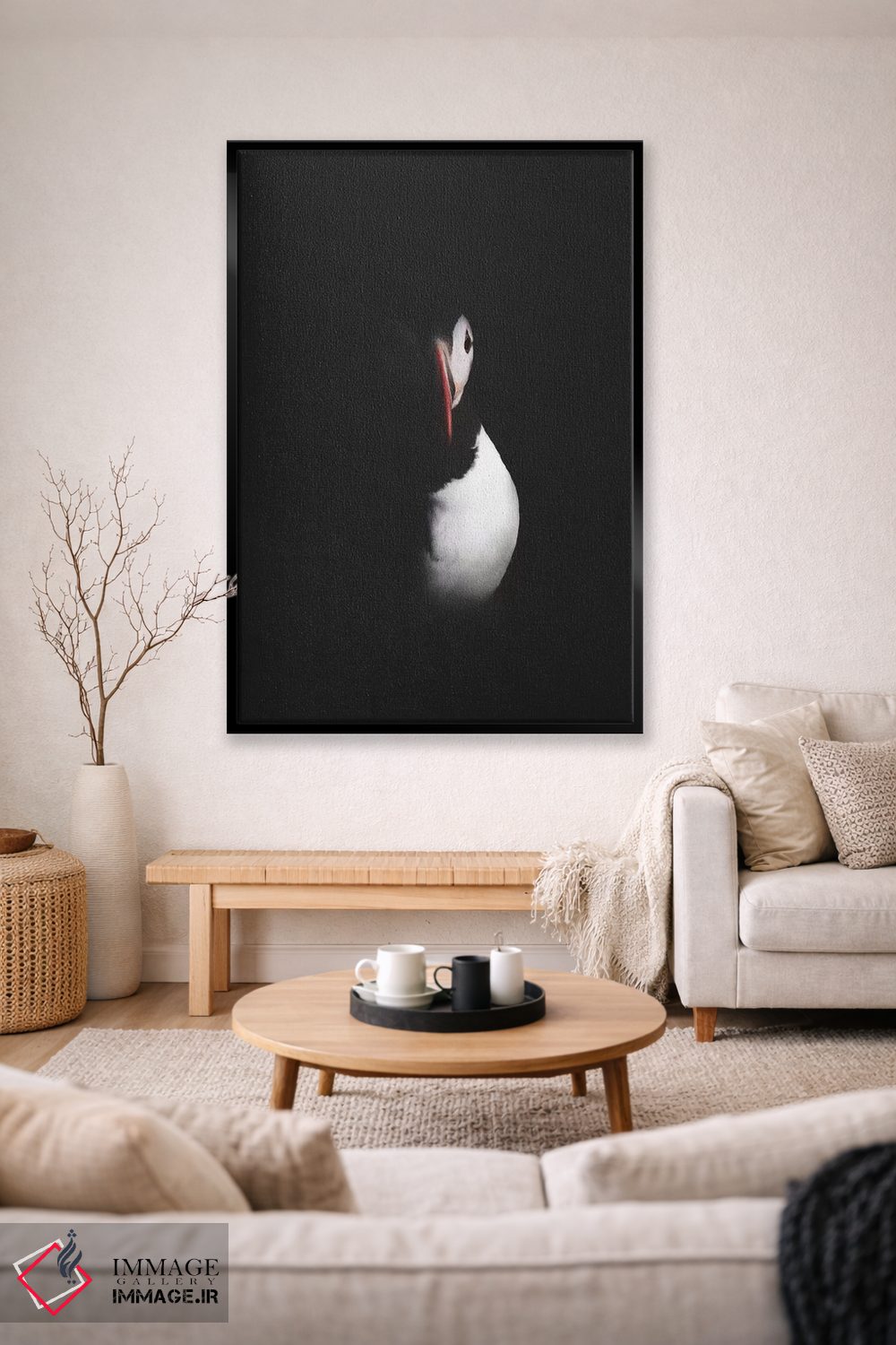 تابلو دکوراتیو لحظه ای برای استراحت اثر جو شاتر - D2B