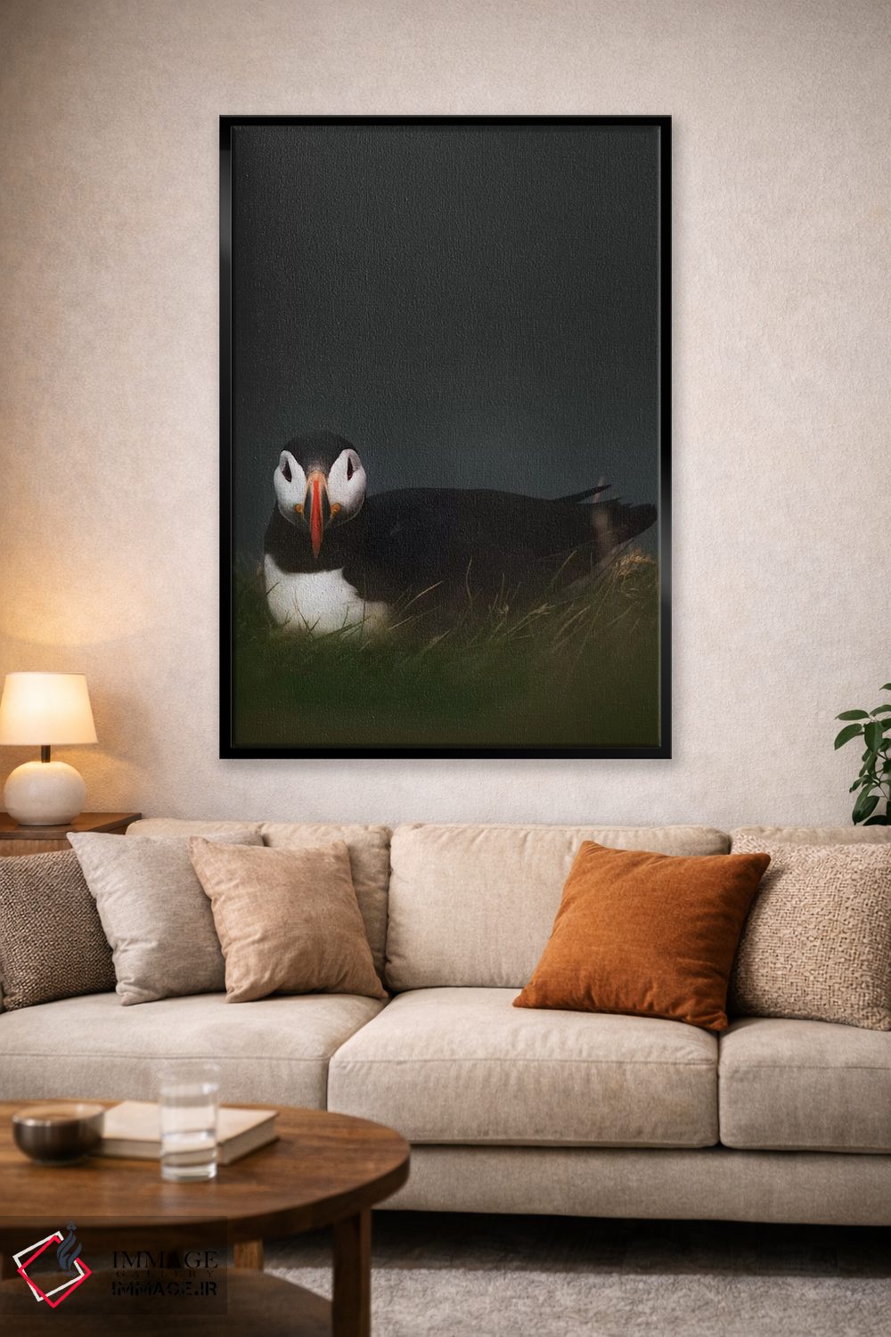 تابلو دکوراتیو بی قراری اثر جو شاتر - D1B