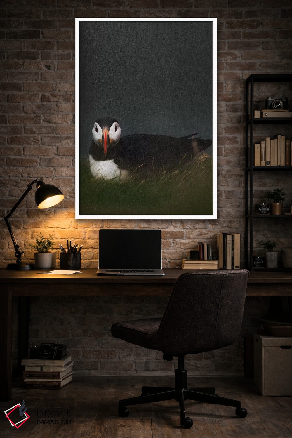 تابلو دکوراتیو بی قراری اثر جو شاتر - D3W