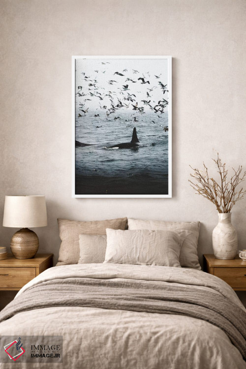 تابلو دکوراتیو همزیستی اثر جو شاتر - D1W