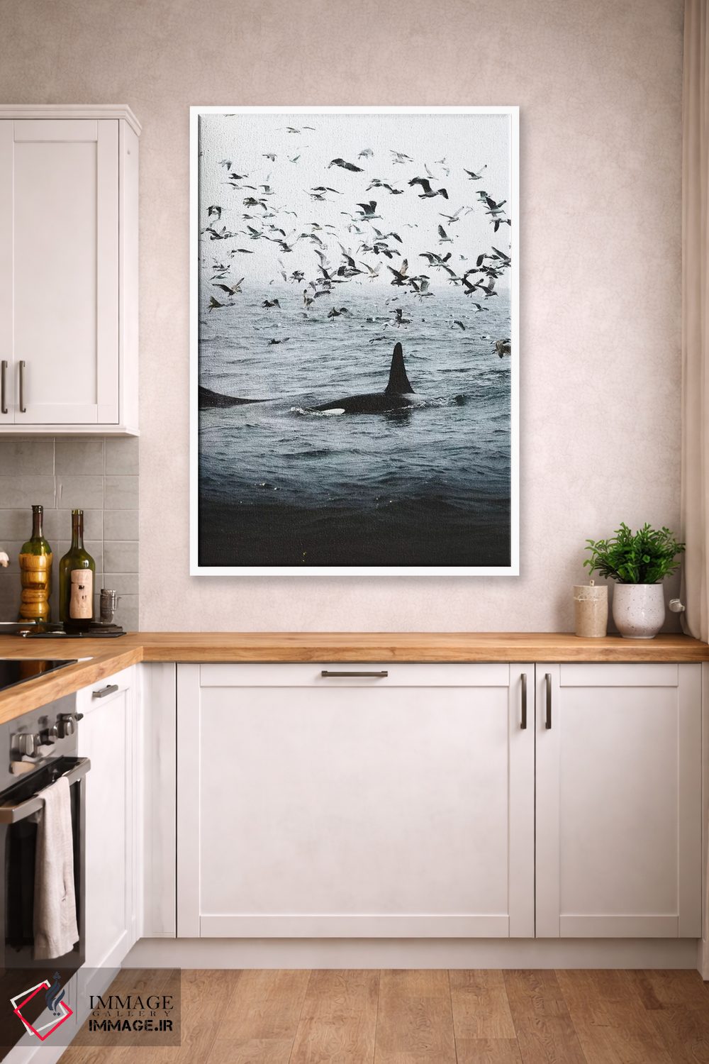 تابلو دکوراتیو همزیستی اثر جو شاتر - D3W