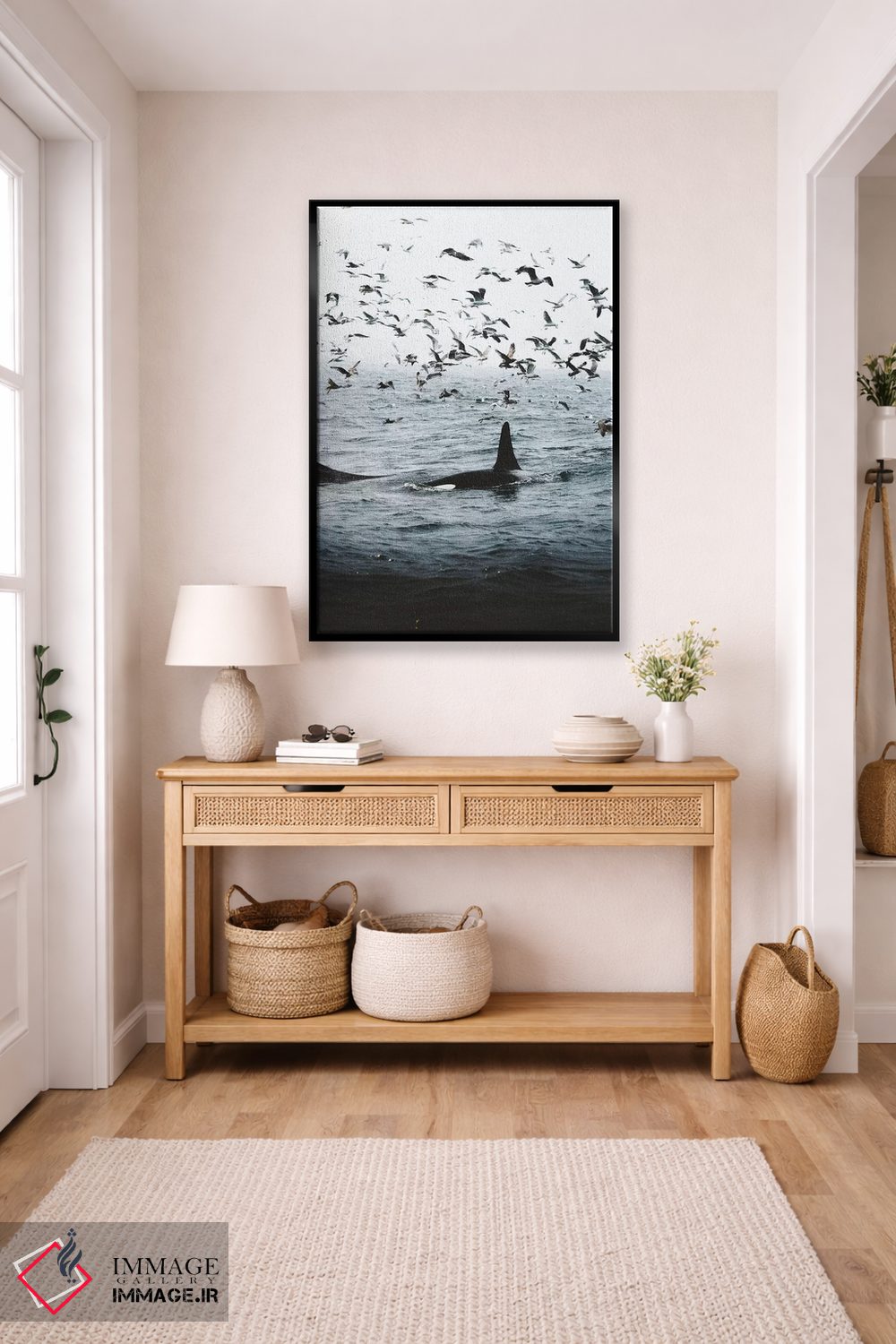 تابلو دکوراتیو همزیستی اثر جو شاتر - D5B