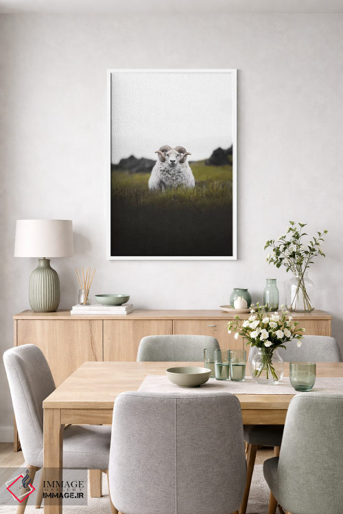 تابلو دکوراتیو خیره نگاه کردن اثر جو شاتر - D5W